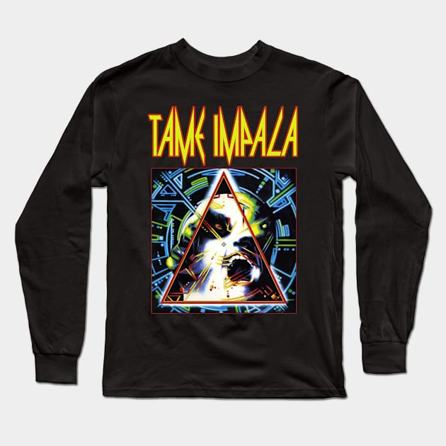 Hysteria -Tame Impala Long Sleeve T-Shirt by Febri_Doynppdess